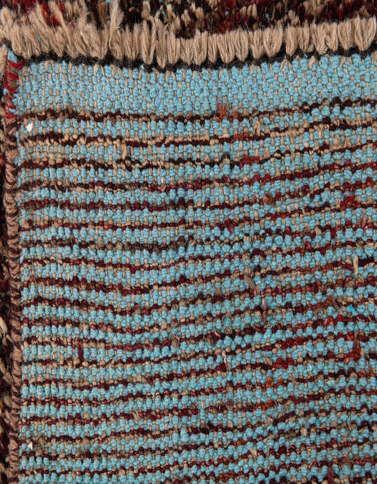 Detail image of  4' x 6' 3  Hand Knotted Moroccan Wool Rug