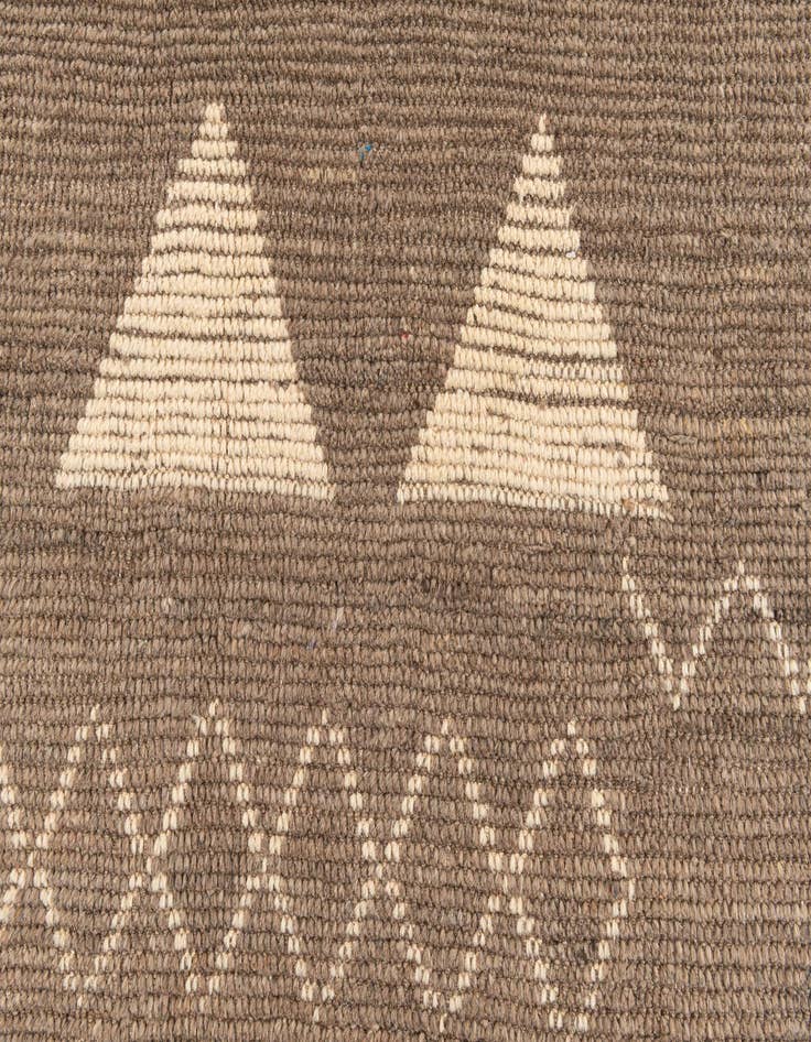 Detail image of  8' 4 x 10' 6  Hand Knotted Moroccan Wool Rug