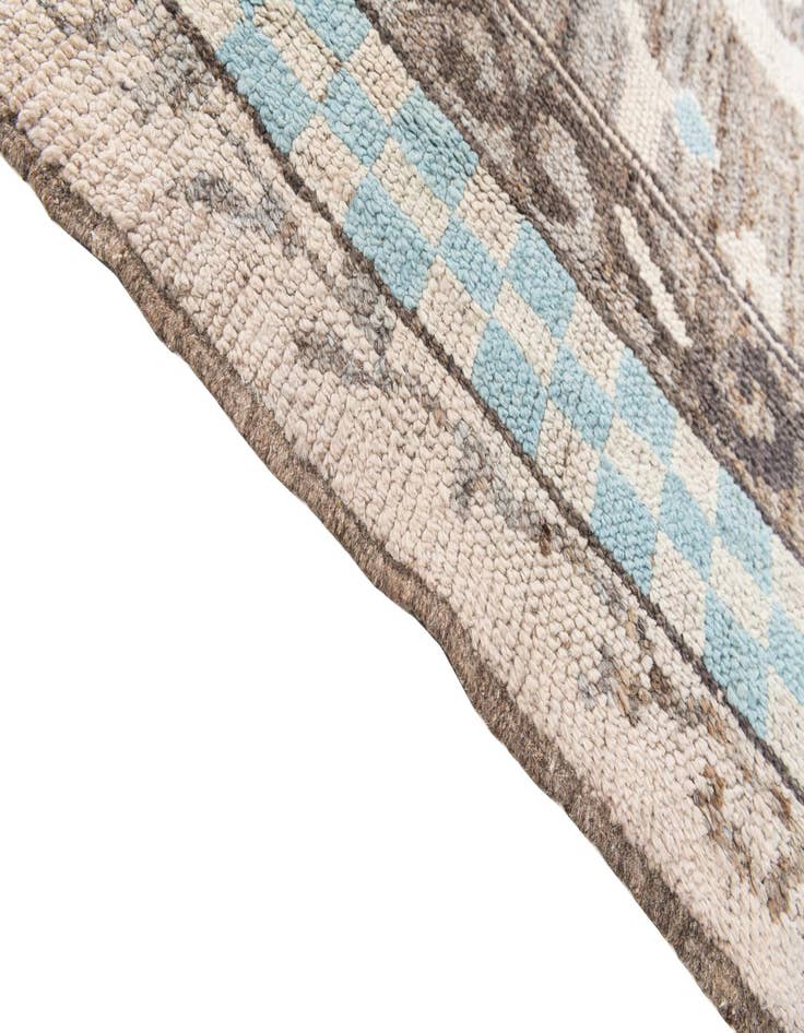 Detail image of  8' 4 x 10' 1  Hand Knotted Moroccan Wool Rug