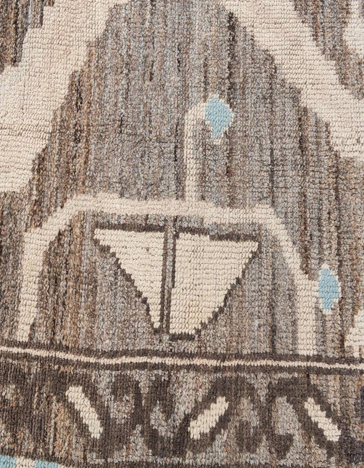 Detail image of  8' 4 x 10' 1  Hand Knotted Moroccan Wool Rug