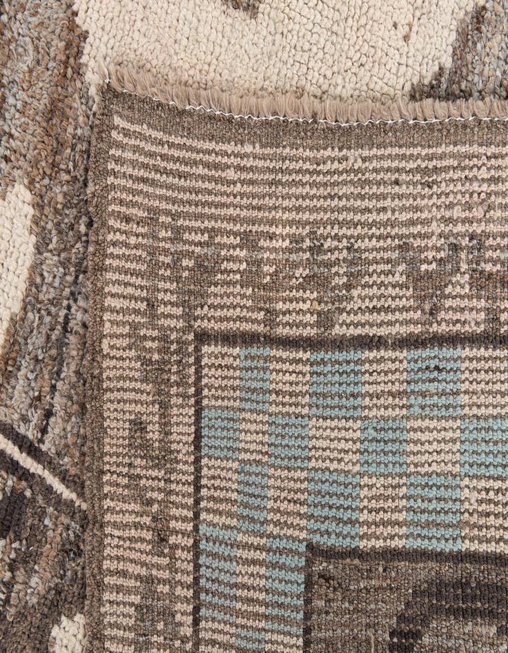 Detail image of  8' 4 x 10' 1  Hand Knotted Moroccan Wool Rug