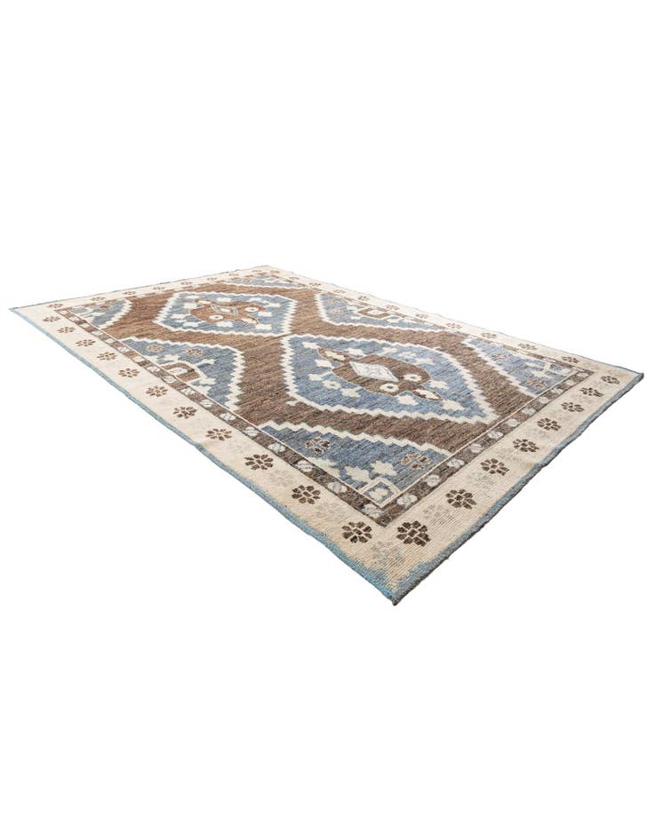 Detail image of  10' x 14' 9  Hand Knotted Moroccan Wool Rug