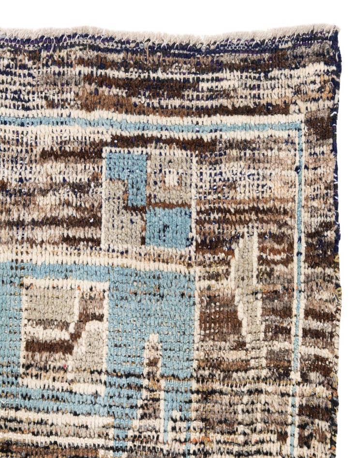 Detail image of  9' x 11' 9  Hand Knotted Moroccan Wool Rug
