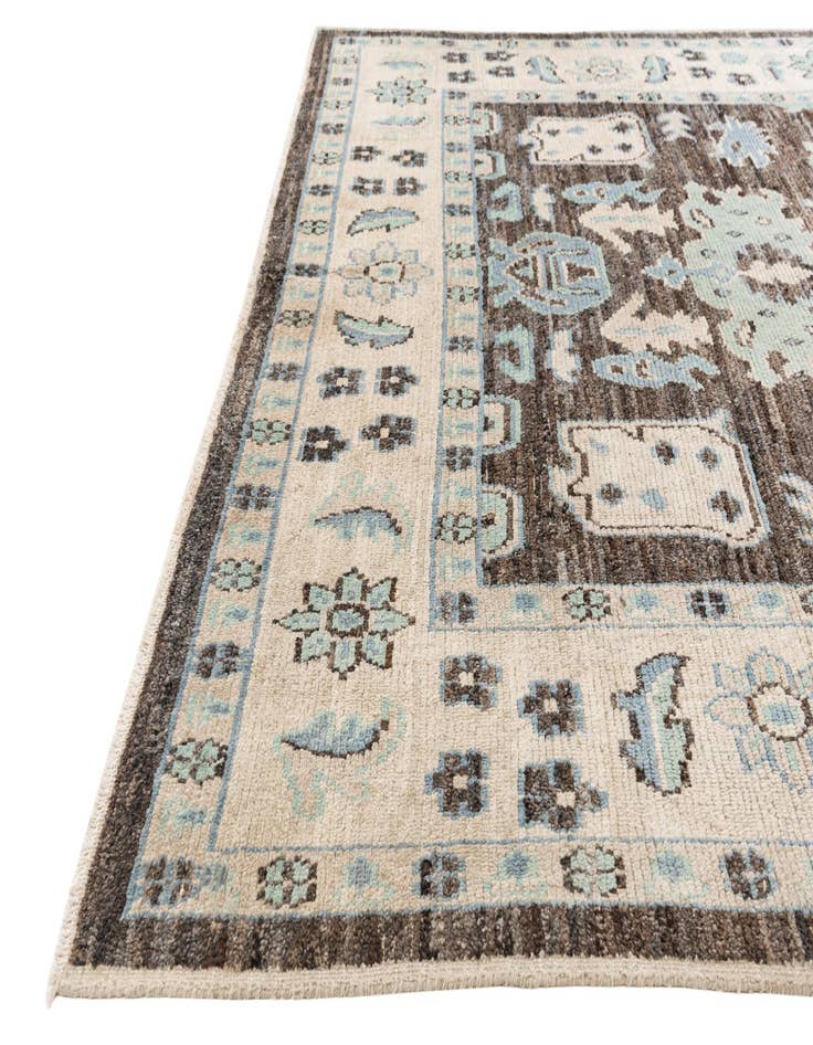 Detail image of  8' 2 x 10' 1  Hand Knotted Moroccan Wool Rug
