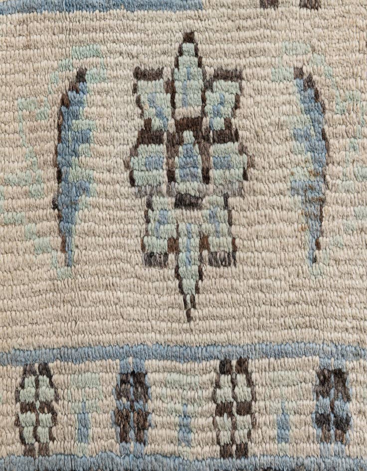 Detail image of  8' 2 x 10' 1  Hand Knotted Moroccan Wool Rug