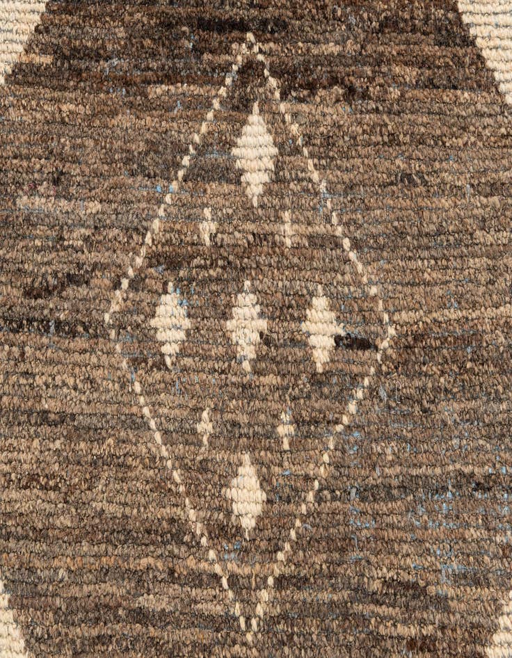 Detail image of  8' 4 x 12' 1  Hand Knotted Moroccan Wool Rug
