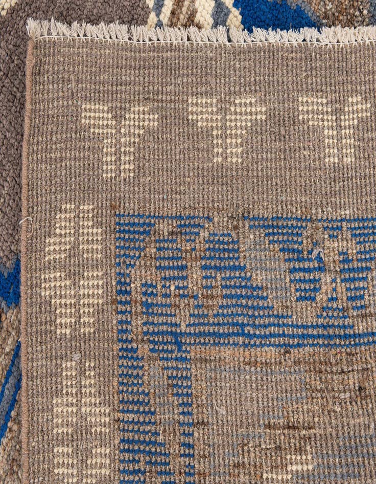 Detail image of  8' 3 x 10' 2  Hand Knotted Moroccan Wool Rug