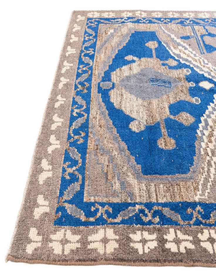 Detail image of  8' 3 x 10' 2  Hand Knotted Moroccan Wool Rug