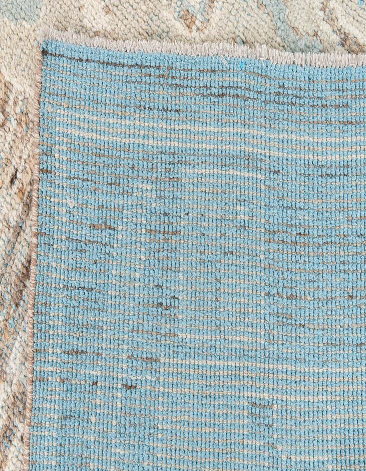 Detail image of  8' 5 x 12'  Hand Knotted Moroccan Wool Rug