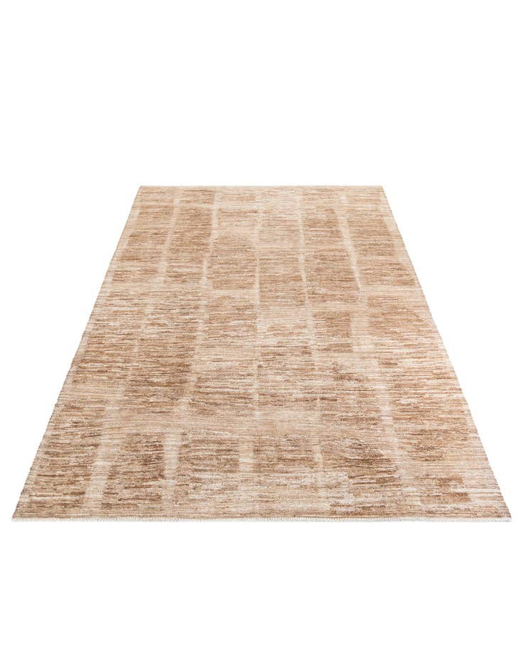 Detail image of  9' 7 x 12' 1  Hand Knotted Moroccan Wool Rug