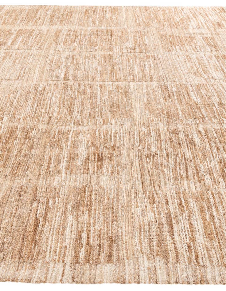 Detail image of  9' 7 x 12' 1  Hand Knotted Moroccan Wool Rug