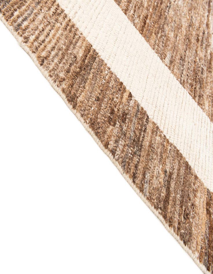 Detail image of  8' x 10'  Hand Knotted Moroccan Wool Rug