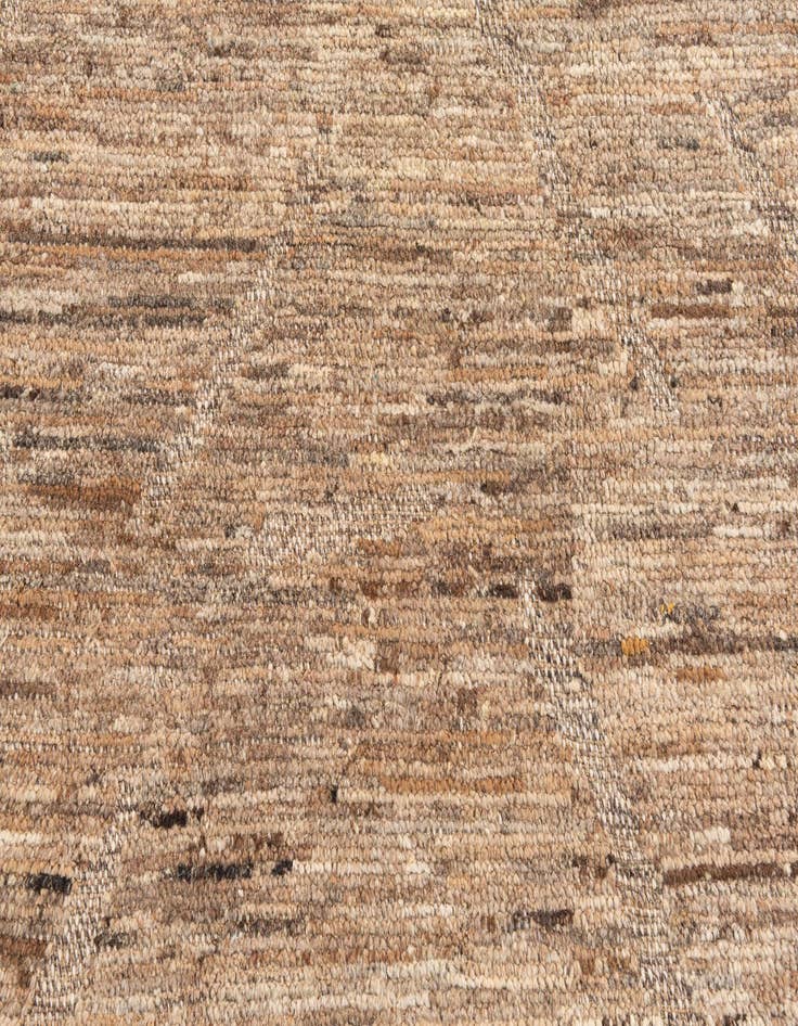 Detail image of  8' 3 x 9' 10  Hand Knotted Moroccan Wool Rug