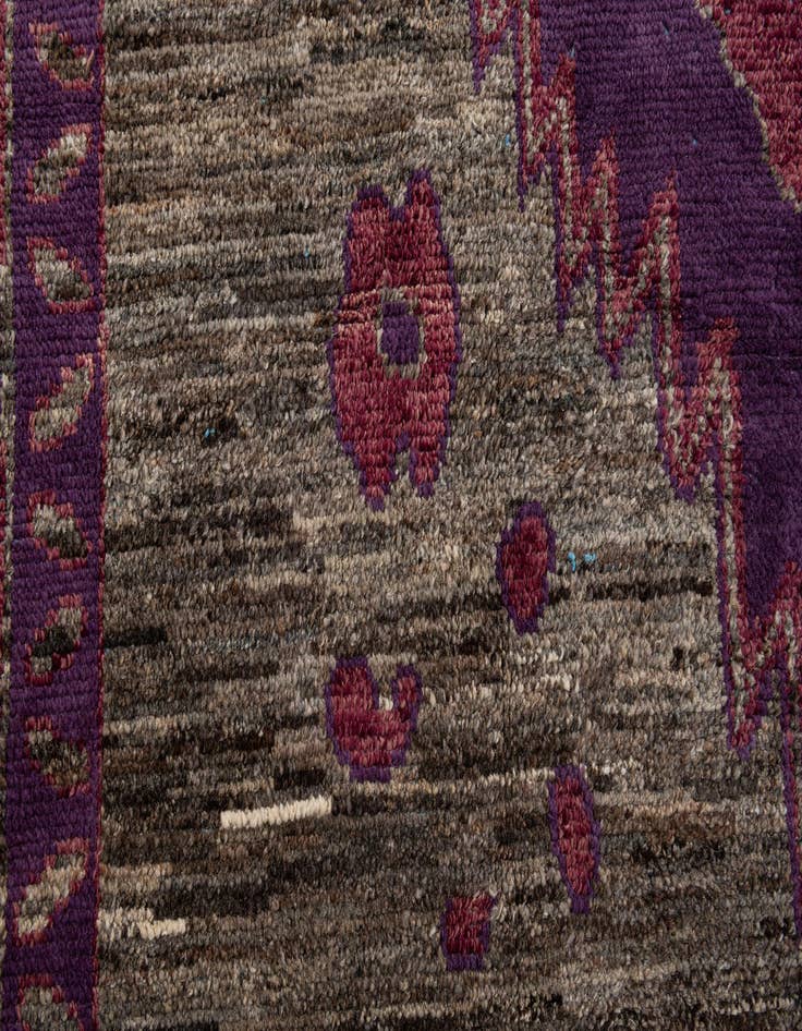 Detail image of  9' 5 x 14' 2  Hand Knotted Moroccan Wool Rug
