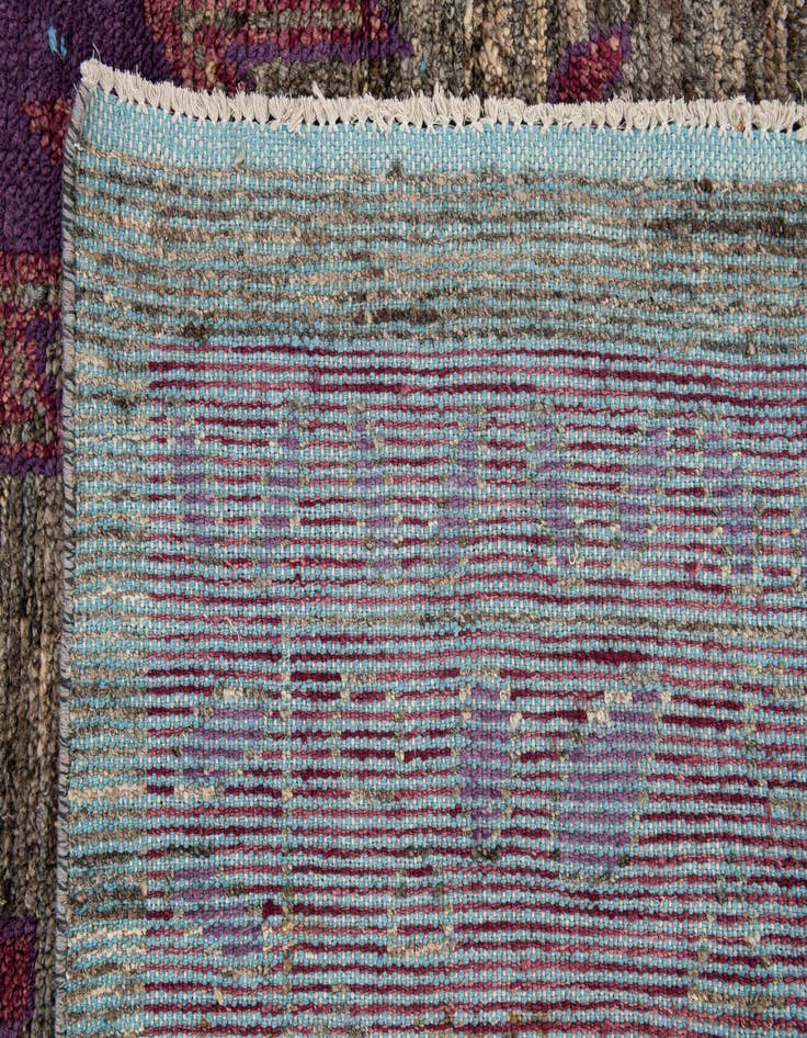 Detail image of  9' 5 x 14' 2  Hand Knotted Moroccan Wool Rug