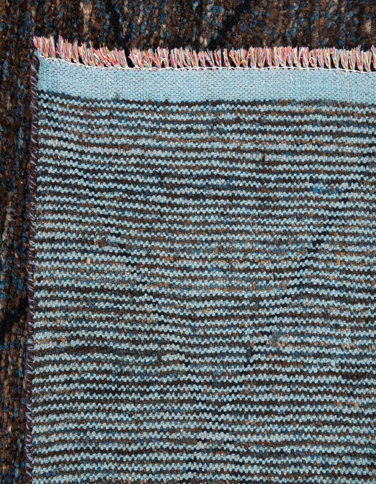 Detail image of  7' 10 x 10' 1  Hand Knotted Moroccan Wool Rug