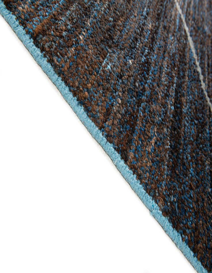 Detail image of  8' 8 x 12' 4  Hand Knotted Moroccan Wool Rug