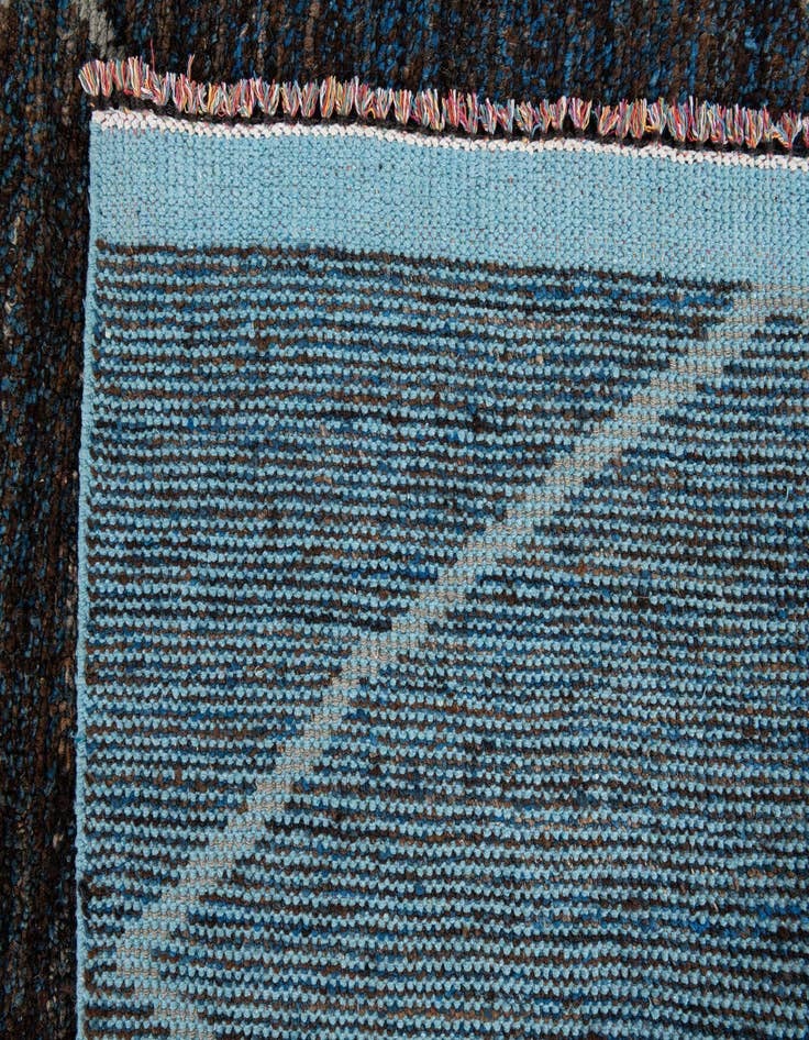 Detail image of  8' 8 x 12' 4  Hand Knotted Moroccan Wool Rug