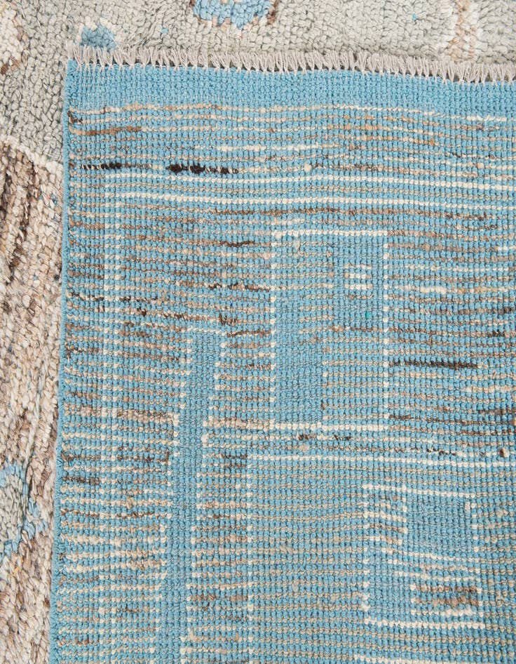 Detail image of  8' 9 x 12' 3  Hand Knotted Moroccan Wool Rug