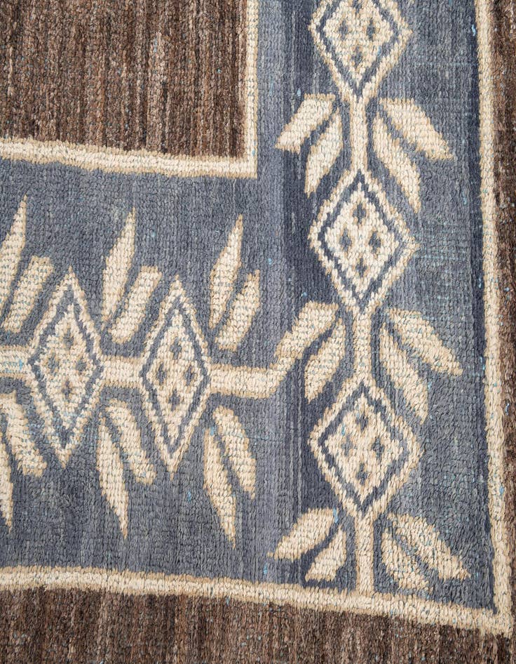 Detail image of  12' x 14' 7  Hand Knotted Moroccan Wool Rug