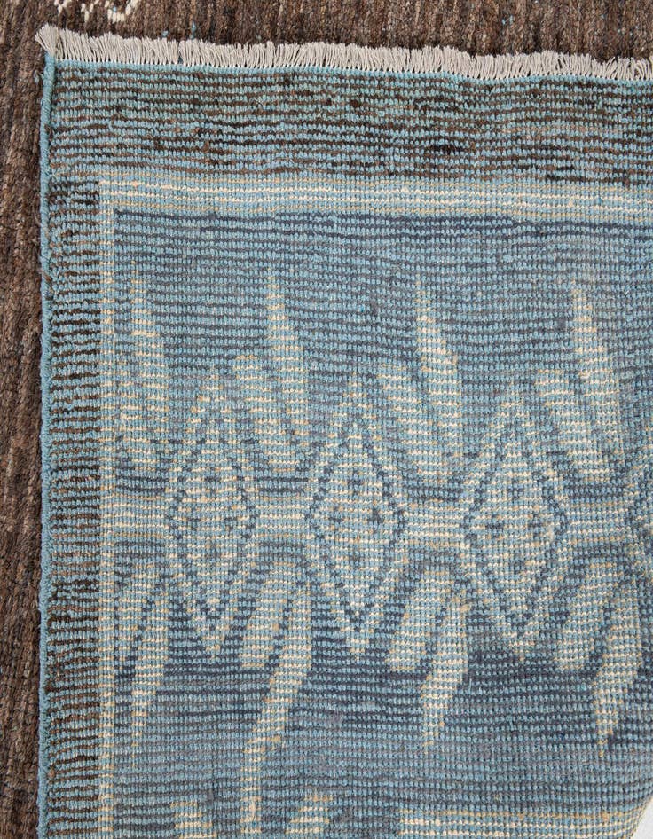 Detail image of  12' x 14' 7  Hand Knotted Moroccan Wool Rug