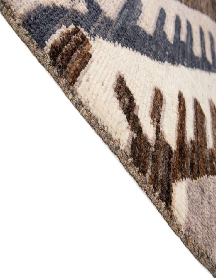 Detail image of  12' x 15' 4  Hand Knotted Moroccan Wool Rug