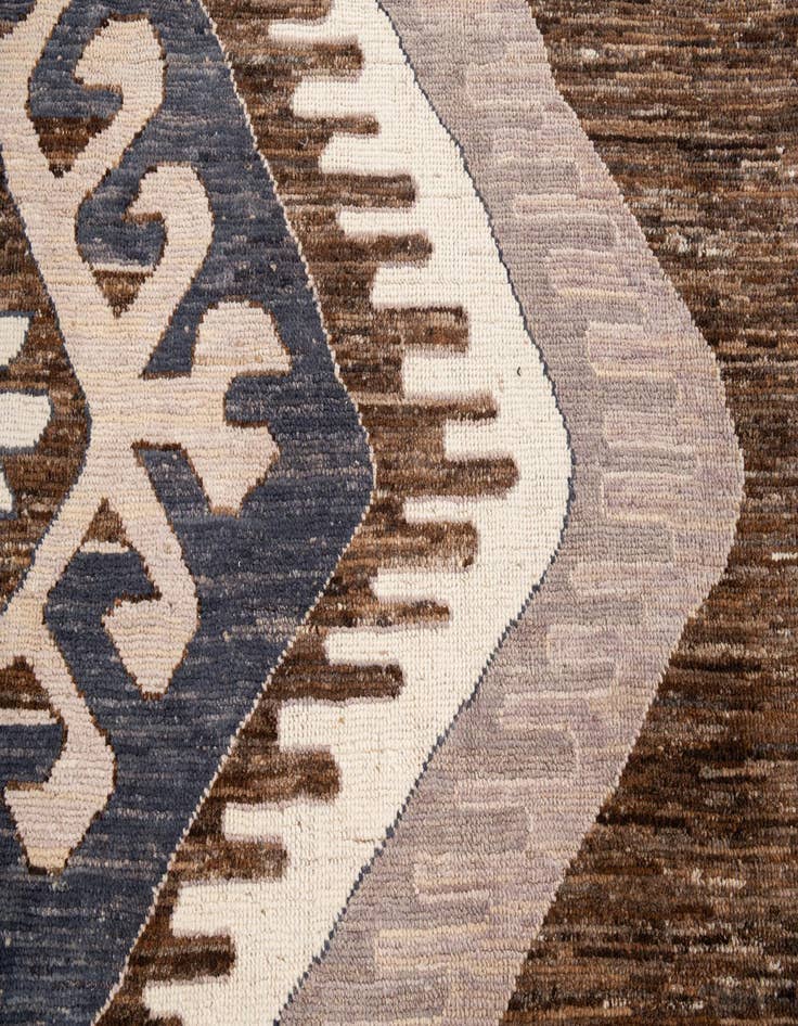 Detail image of  12' x 15' 4  Hand Knotted Moroccan Wool Rug