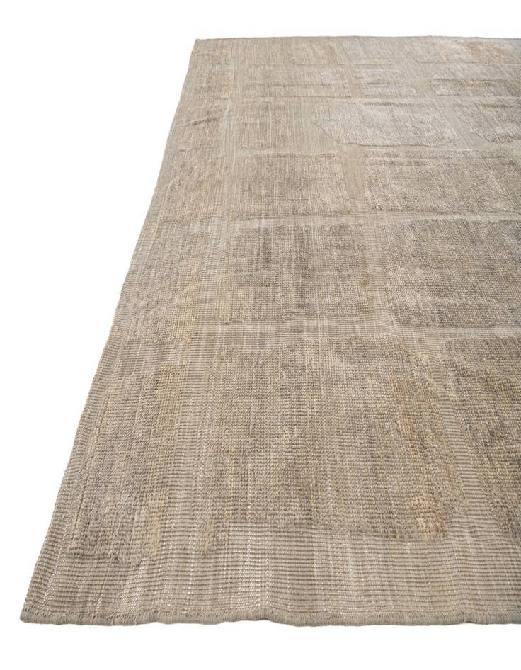 Detail image of  8' 1 x 10'  Hand Knotted Moroccan Wool Rug