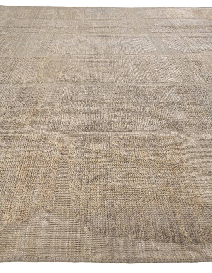 Detail image of  8' 1 x 10'  Hand Knotted Moroccan Wool Rug