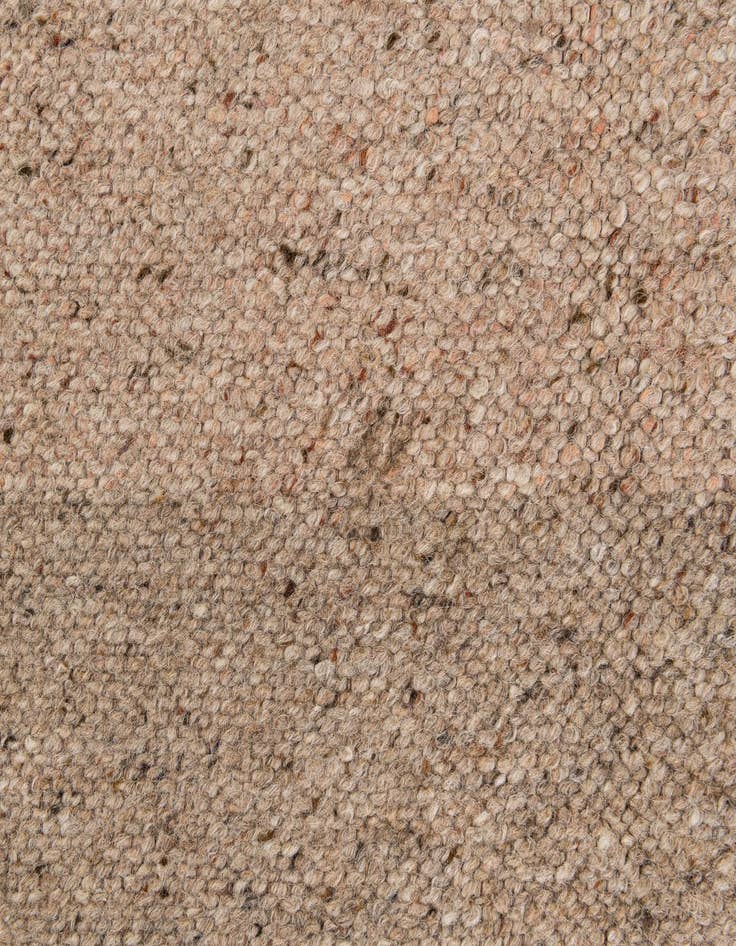 Detail image of  6' 7 x 10'  Hand Knotted Moroccan Wool Rug