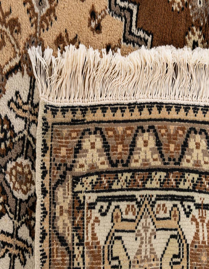 Detail image of  6' 7 x 9' 3  Hand Knotted Moroccan Wool Rug