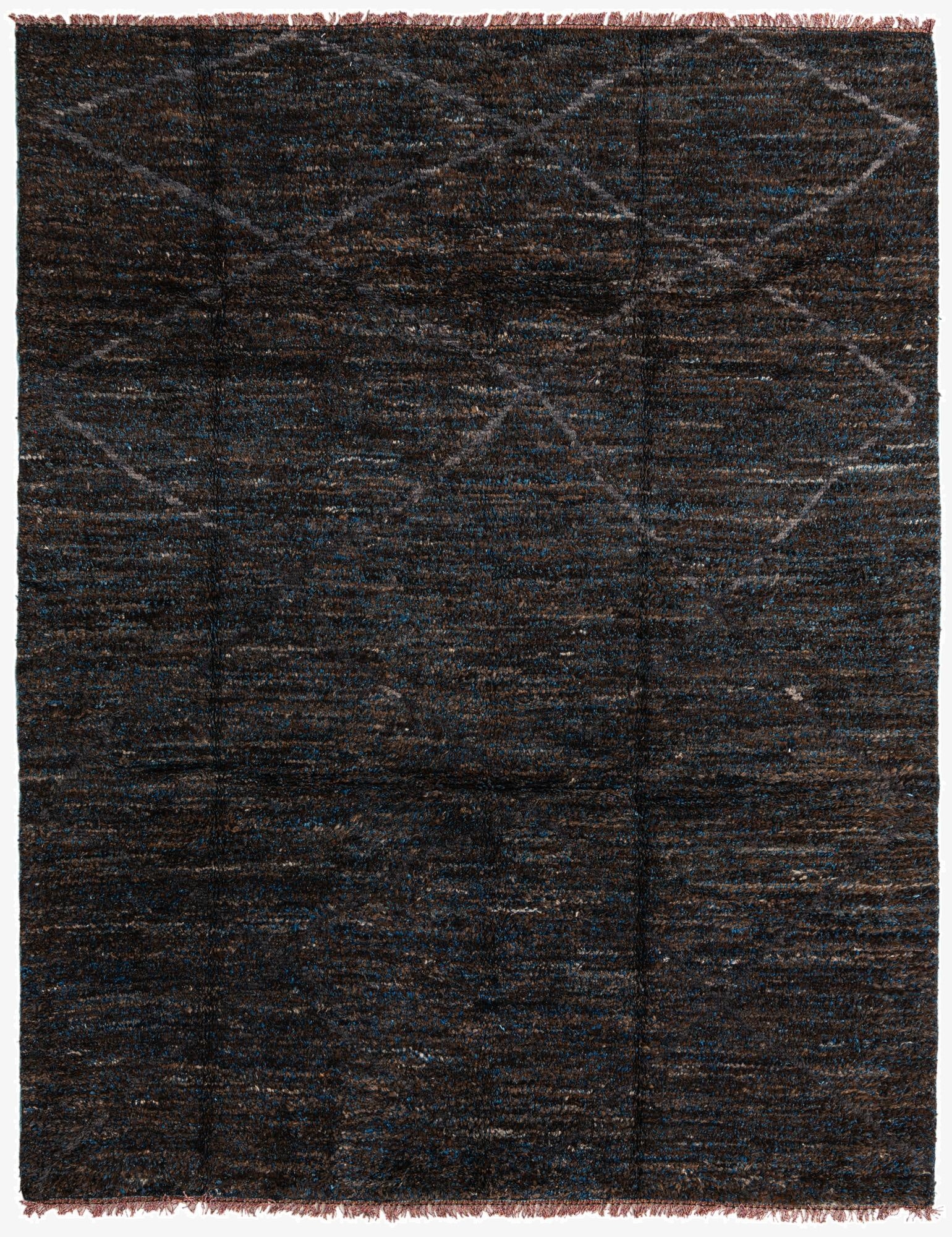  7' 10 x 10' 1  Hand Knotted Moroccan Wool Rug