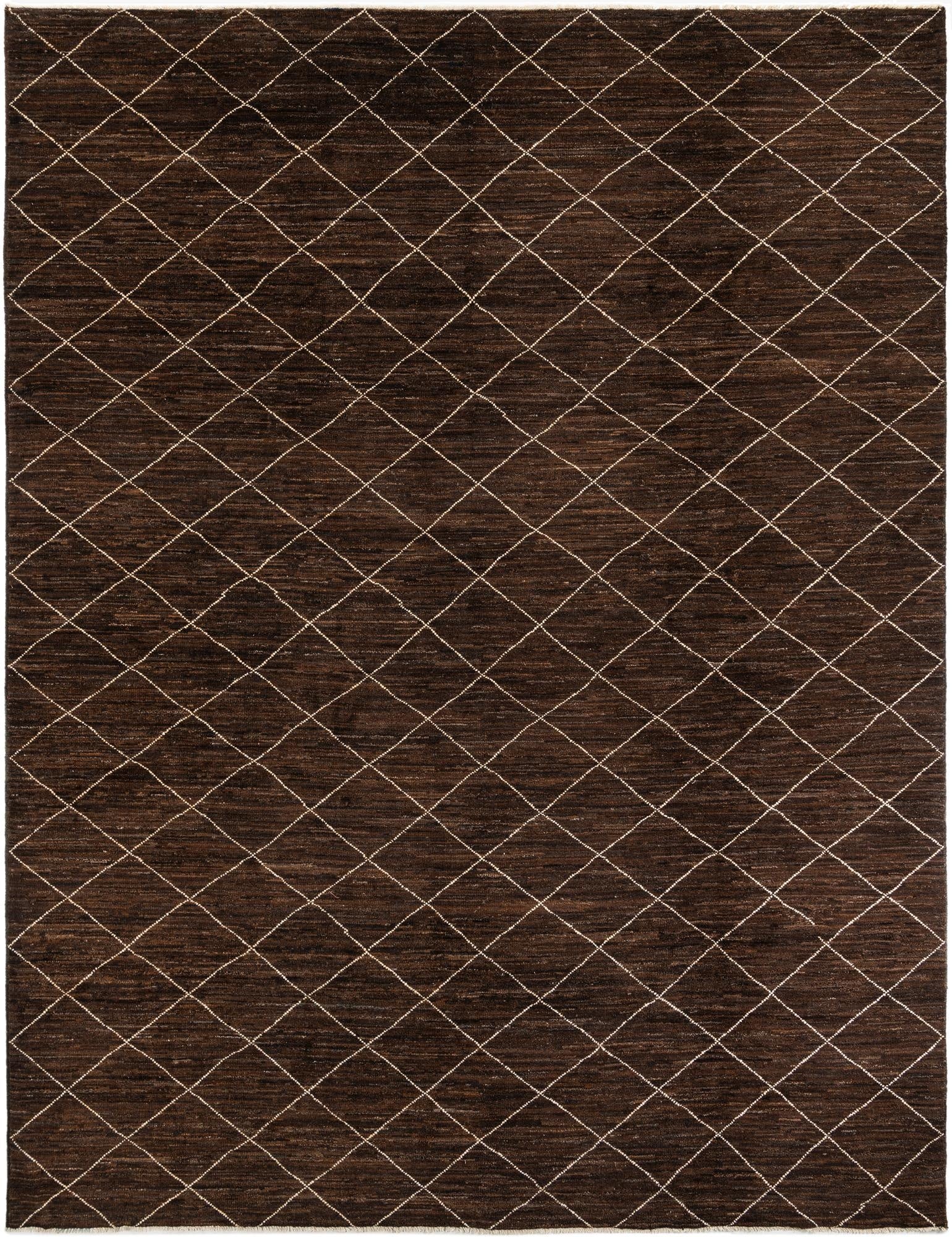  10' x 13'  Hand Knotted Moroccan Wool Rug