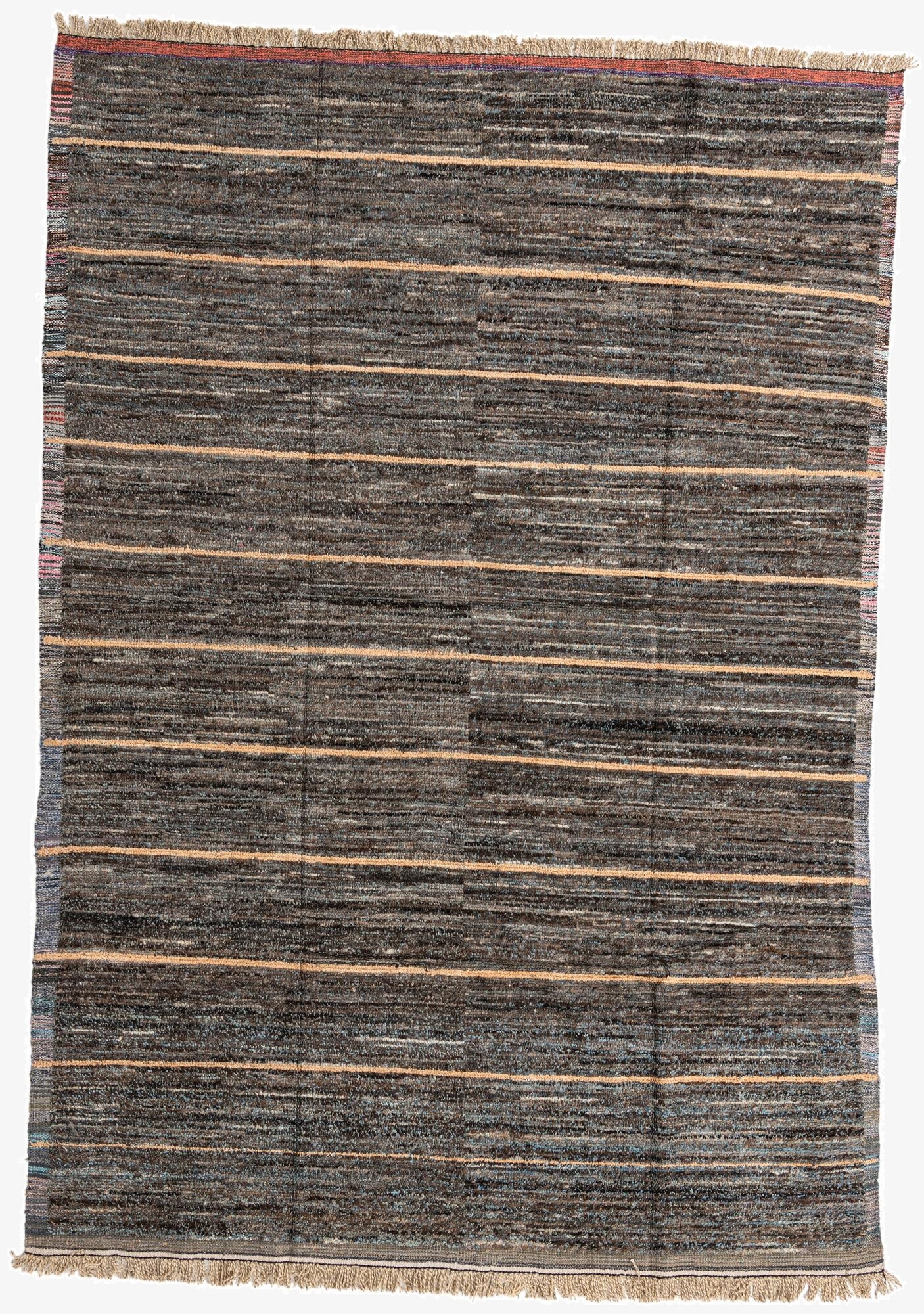  8' 9 x 12' 9  Hand Knotted Moroccan Wool Rug