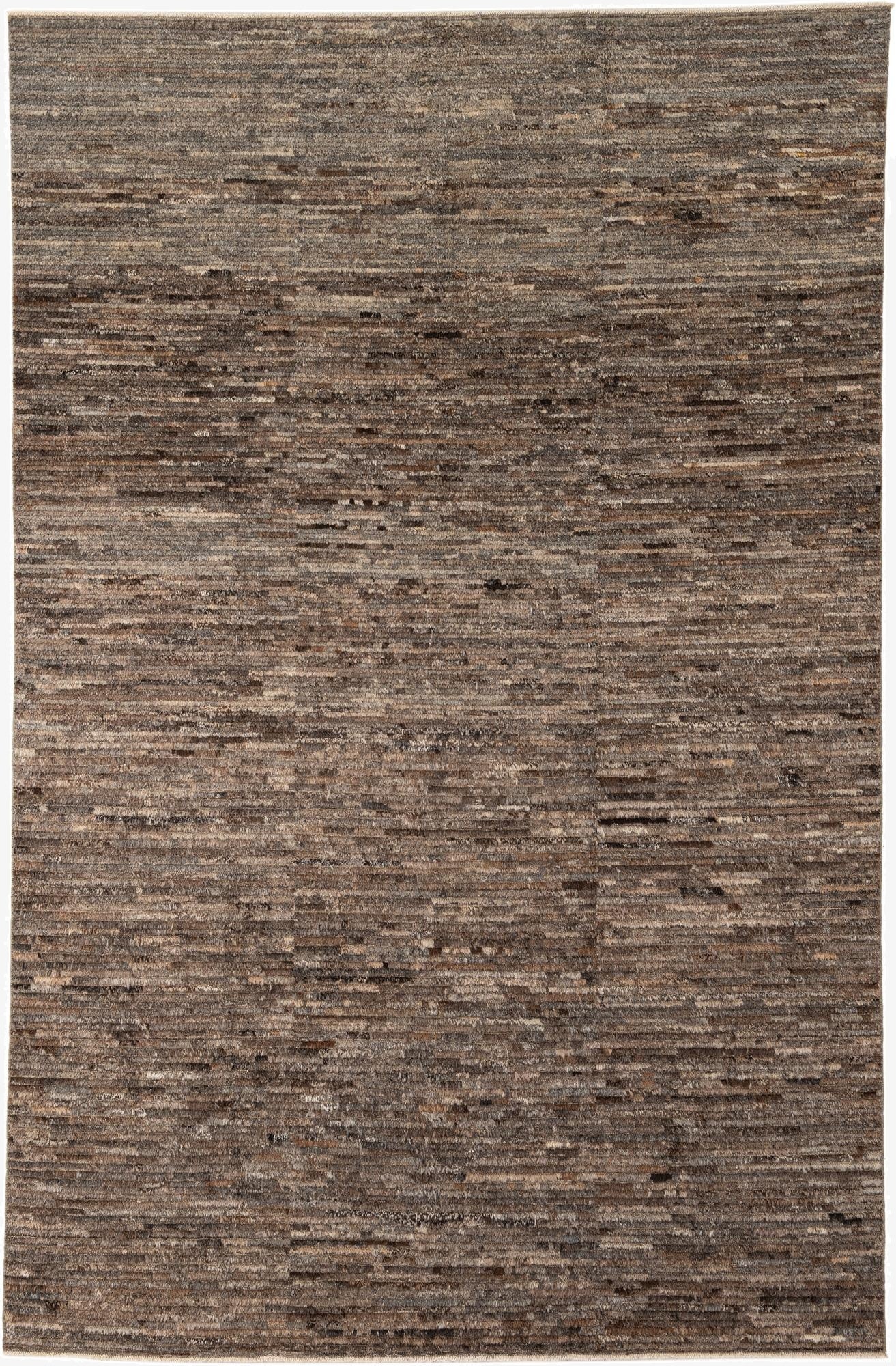  6' 4 x 9' 8  Hand Knotted Moroccan Wool Rug