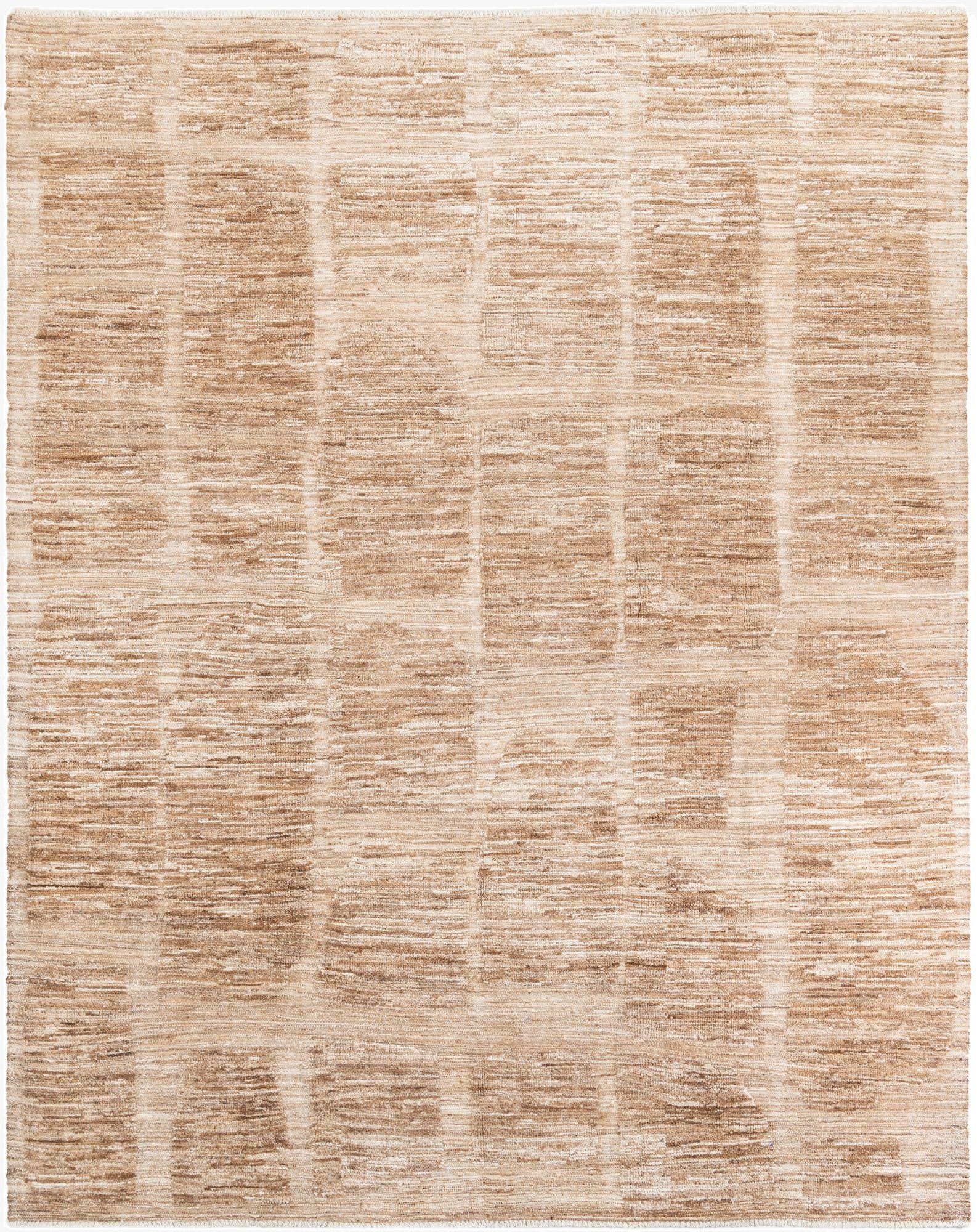  9' 7 x 12' 1  Hand Knotted Moroccan Wool Rug