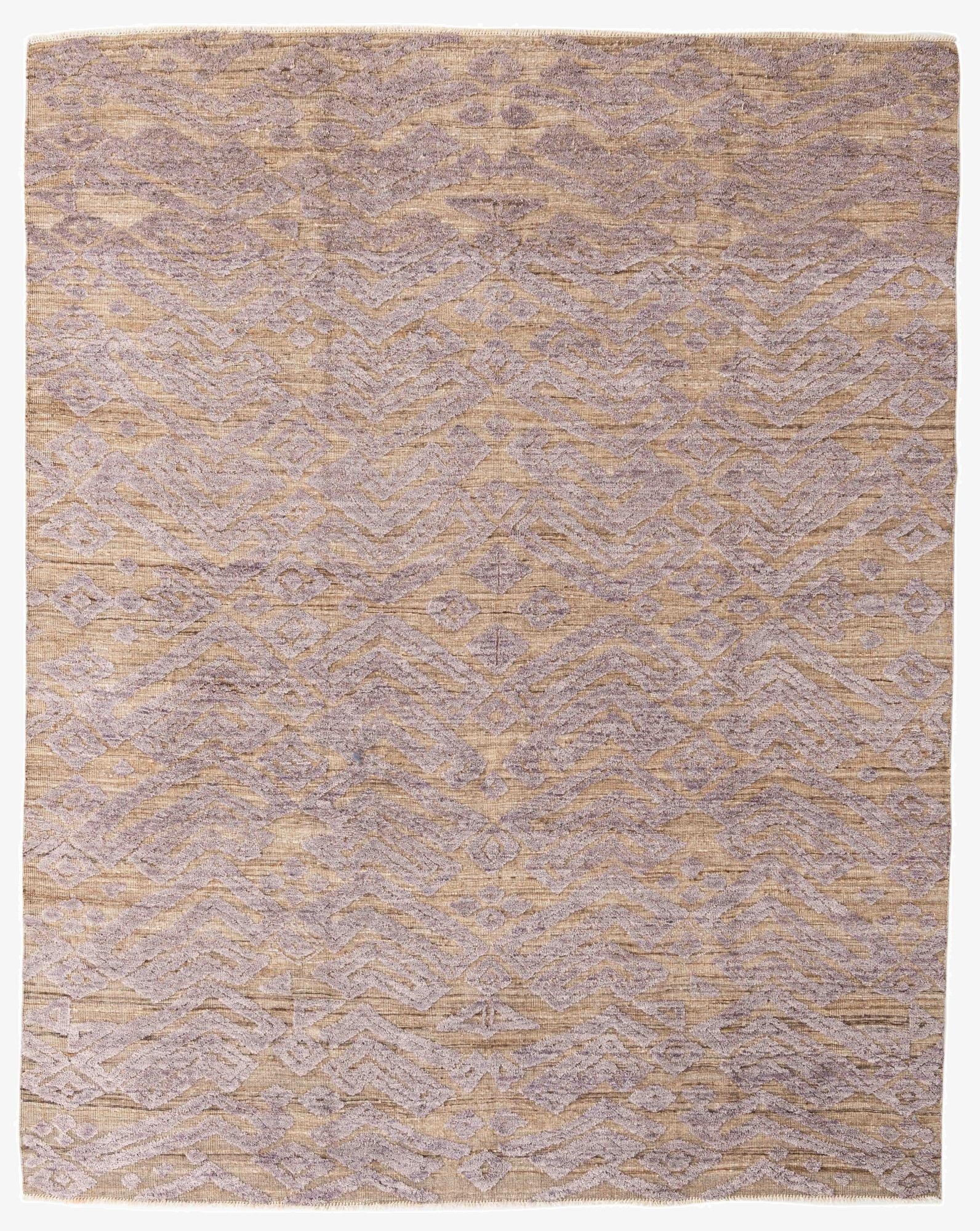  8' 3 x 10' 4  Hand Knotted Moroccan Wool Rug