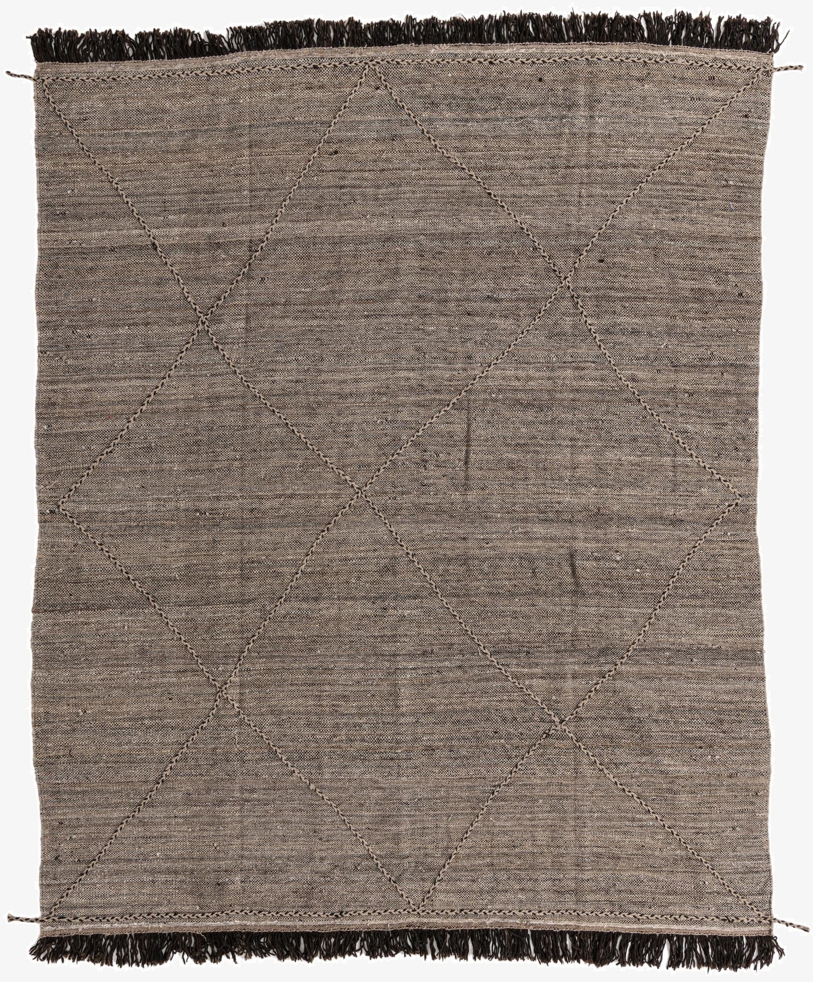  8' x 10'  Hand Knotted Moroccan Wool Rug