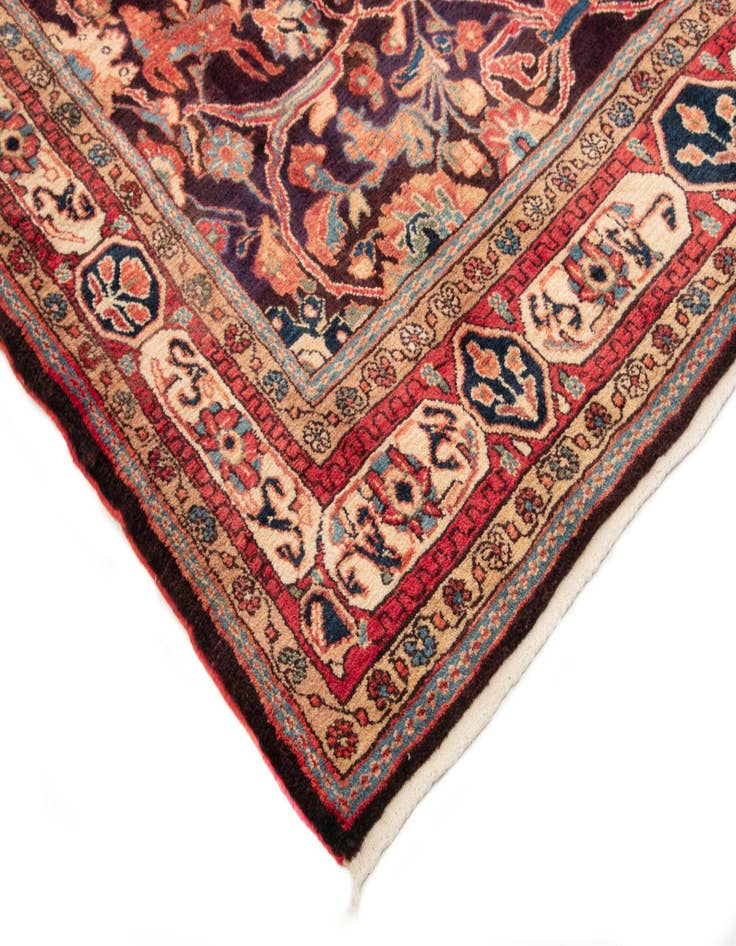 Detail image of  5' 10 x 10' 2  Hand Knotted Nahavand Persian Wool Rug