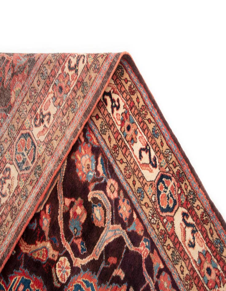 Detail image of  5' 10 x 10' 2  Hand Knotted Nahavand Persian Wool Rug