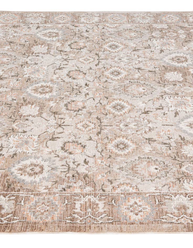 Detail image of  5' 9 x 7' 9 Nain Design Rug