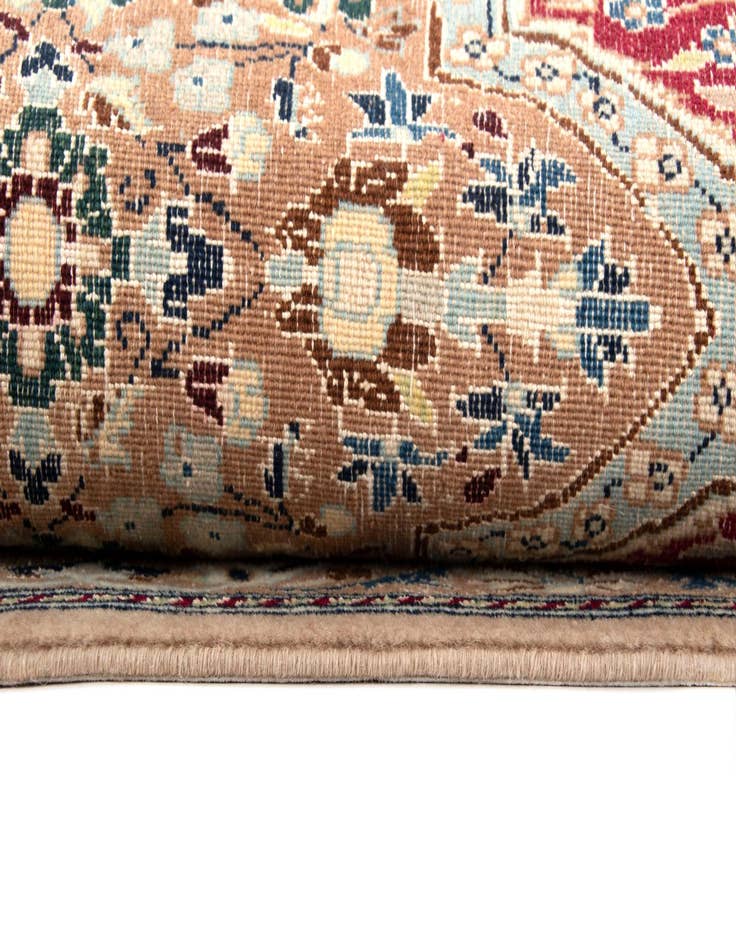Detail image of  5' 3 x 8' 1  Hand Knotted Nain Persian Rug