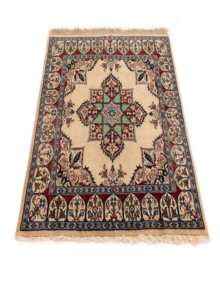 Detail image of  3' 3 x 3' 7 Nain Rug