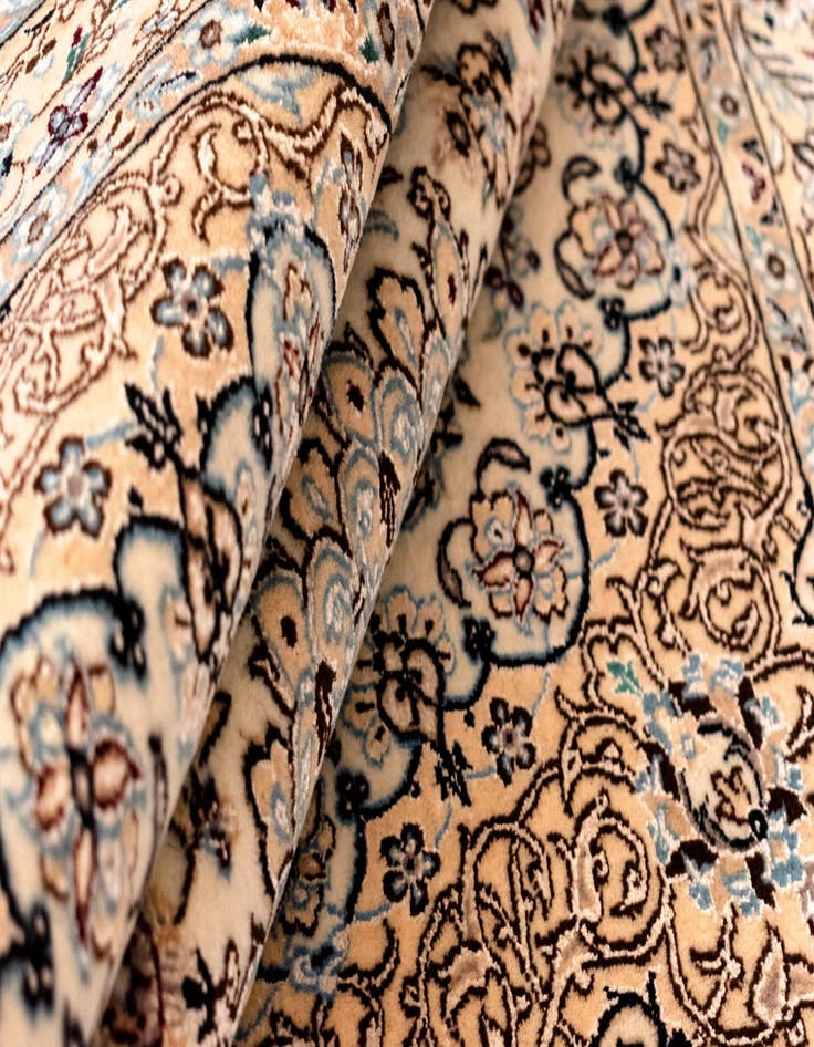 Detail image of  3' 5 x 5' 3 Nain Rug