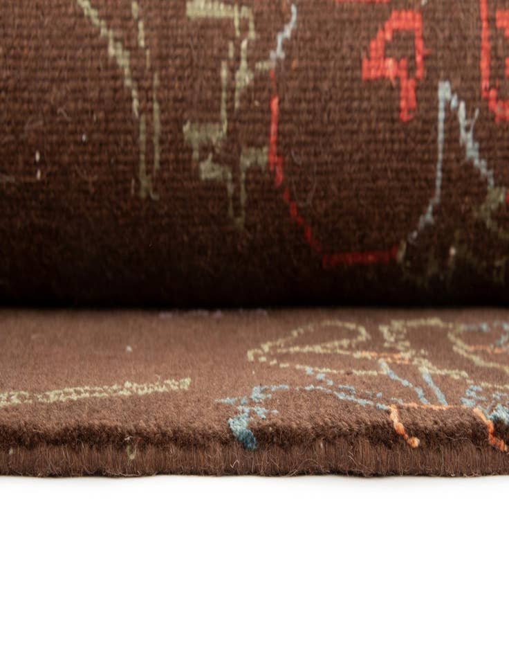 Detail image of  7' 7 x 9' 11  Hand Knotted Nemoh Rug