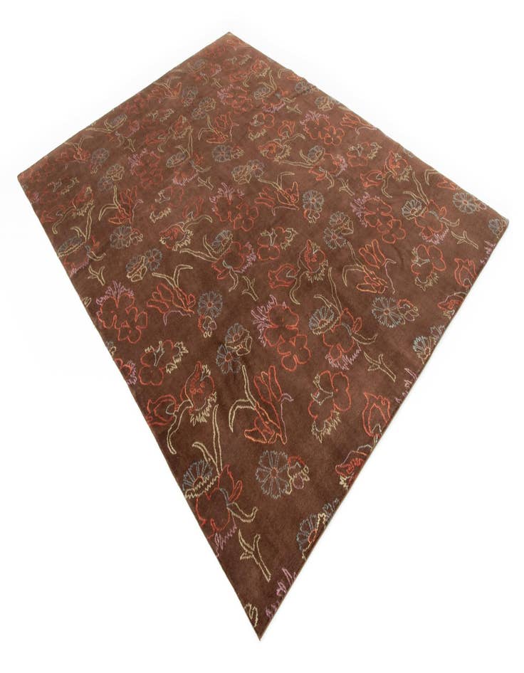 Detail image of  7' 7 x 9' 11  Hand Knotted Nemoh Rug