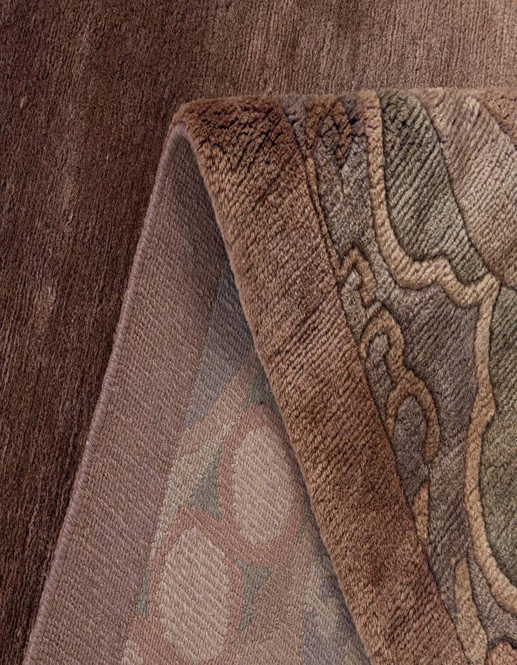 Detail image of  8' 2 x 11' 3  Hand Knotted Nepal Wool Rug