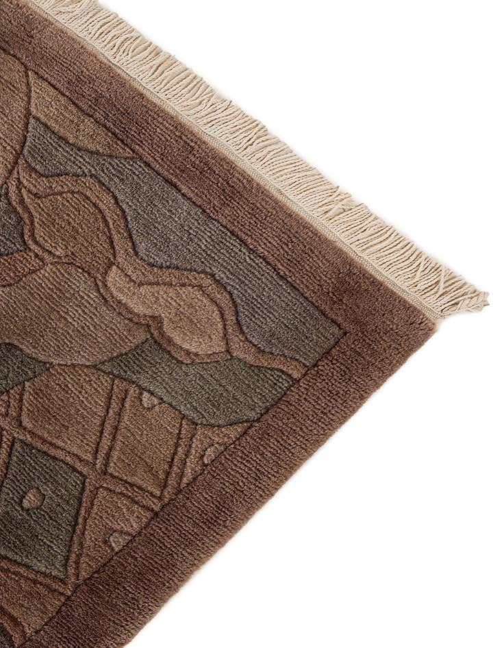 Detail image of  8' 2 x 11' 3  Hand Knotted Nepal Wool Rug