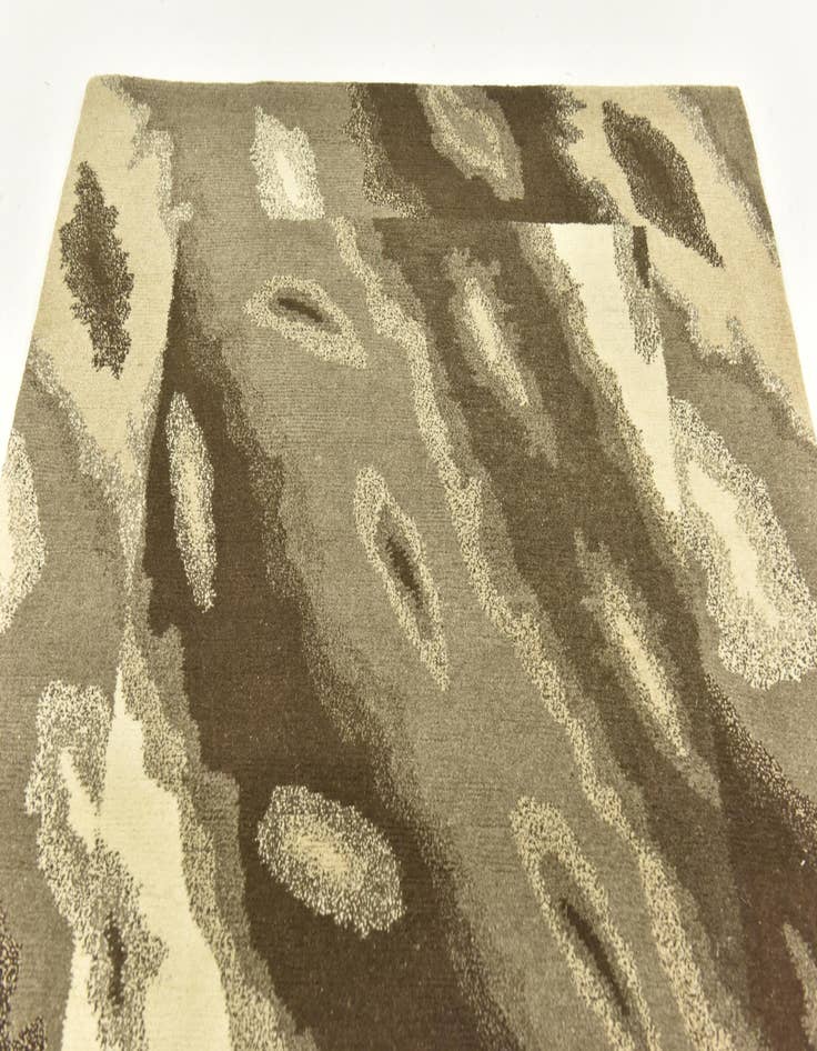 Detail image of  4' x 6'  Hand Knotted Nepal Wool Rug