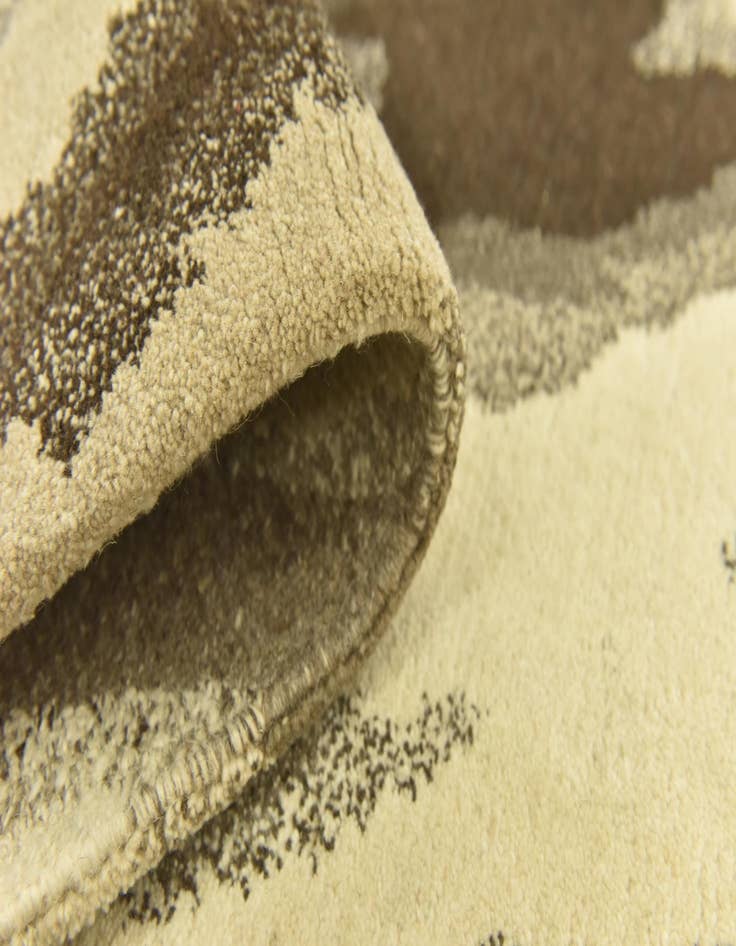 Detail image of  4' x 6'  Hand Knotted Nepal Wool Rug